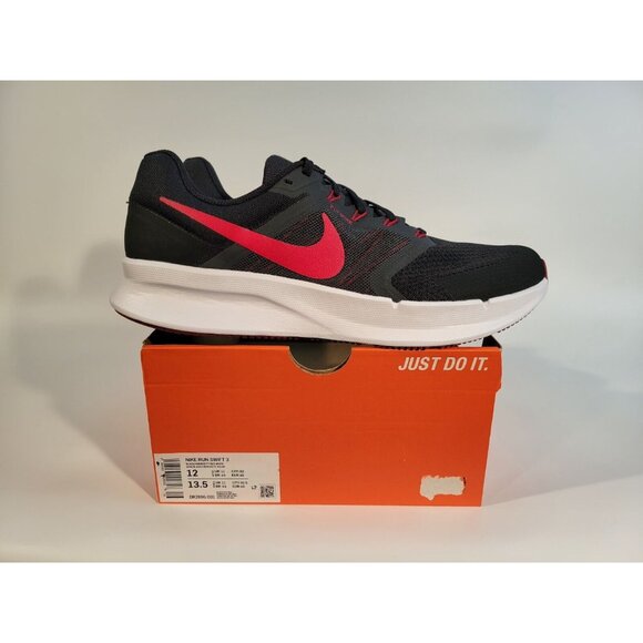 Nike Other - Nike Run Swift 3 Black University Red White Shoes Sneakers Mens 12 DR2695-001